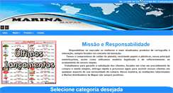 Desktop Screenshot of marinamapas.com.br
